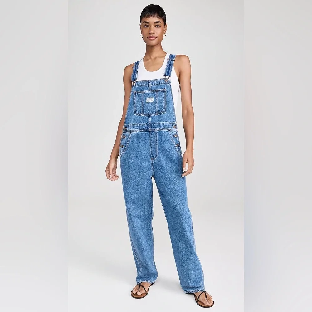 Levi’s Premium Straight Leg Overalls size XS - Picture 2 of 10